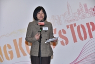 署理副广播处长（节目）陈敏娟致辞时表示今年参赛反应相当热烈，并赞扬一众得奖者的作品水准很高。
