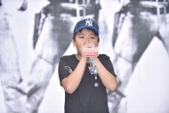 年僅十歲的小朋友歐歐表演Beatbox入型入格，引來台下一片掌聲。