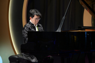 Aristo performed pieces from his Van Cliburn International Piano Competition repertoire