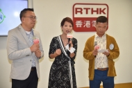 《文化花园》主持（左起）纪晓华、夏妙然和宣柏健，将联同游学顾问李敏婷，在节目中介绍世界各地的文化。